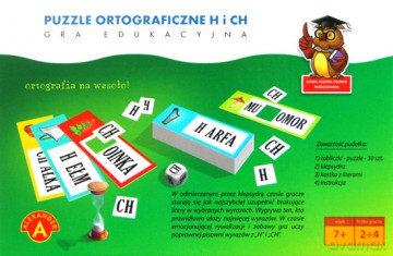 Puzzle ortograficzne h i ch [GRA]