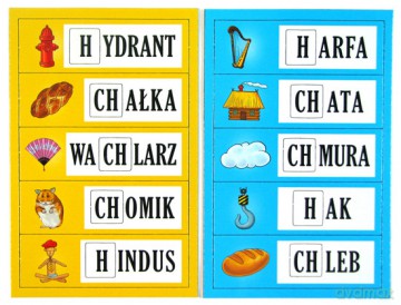 Puzzle ortograficzne h i ch [GRA]