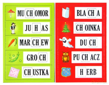 Puzzle ortograficzne h i ch [GRA]