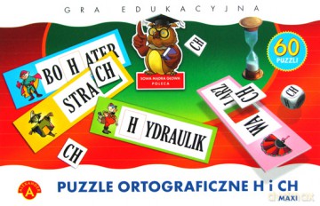 Puzzle ortograficzne h i ch - MAXI [GRA]