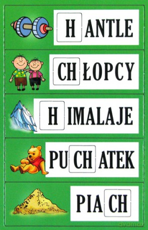 Puzzle ortograficzne h i ch - MAXI [GRA]