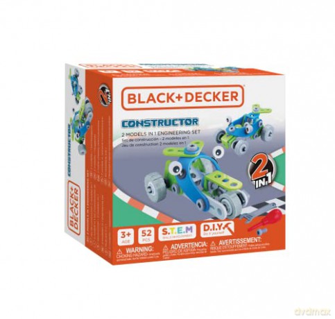 Samochód wyścigowy do składania Black+Decker EK016-BD STANLEY Jr