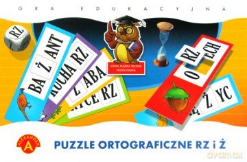 Puzzle ortograficzne rz i ż [GRA]