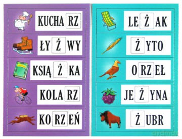 Puzzle ortograficzne rz i ż [GRA]