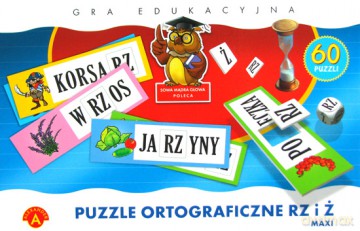 Puzzle ortograficzne rz i ż - MAXI [GRA]
