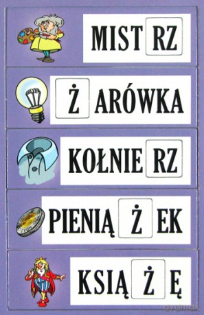 Puzzle ortograficzne rz i ż - MAXI [GRA]