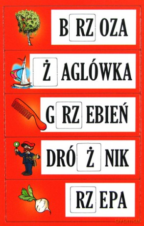 Puzzle ortograficzne rz i ż - MAXI [GRA]