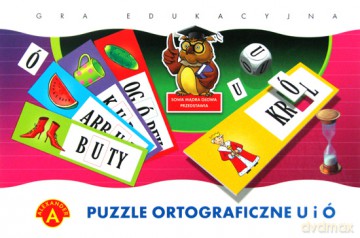 Puzzle ortograficzne u i ó [GRA]