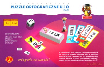 Puzzle ortograficzne u i ó - MAXI [GRA]