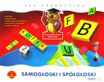 Samogłoski i spółgłoski - MAXI [GRA]