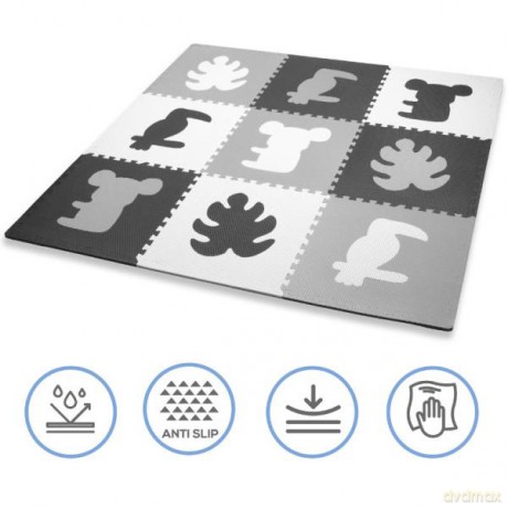 Sensoryczne puzzle piankowe Mata SENSO Tropical