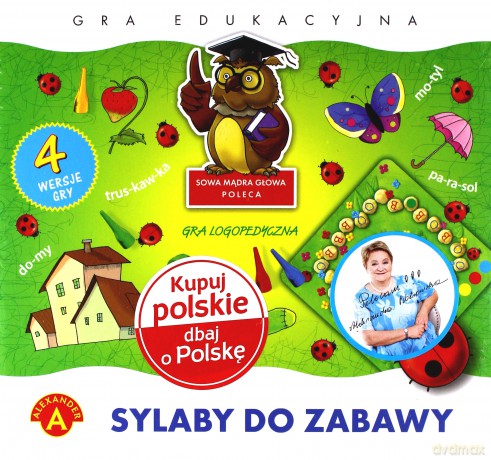 Sylaby do zabawy - gra logopedyczna [GRA]