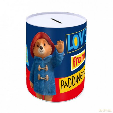 Skarbonka metalowa Miś Paddington