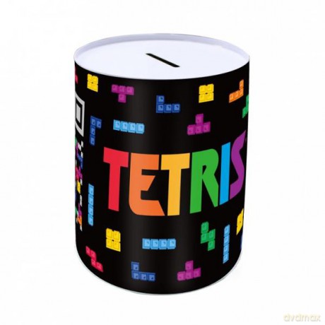 Skarbonka metalowa Tetris