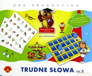 Alexander Gra Trudne słowa - cz. 2 - gra logopedyczna [GRA]
