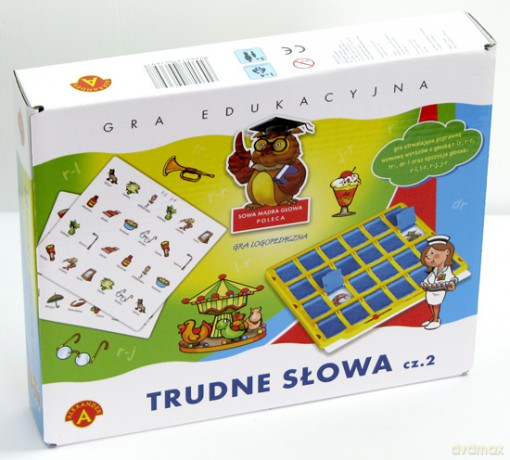 Alexander Gra Trudne słowa - cz. 2 - gra logopedyczna [GRA]