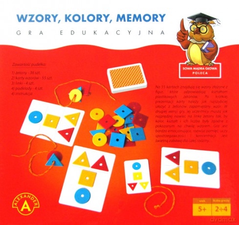 Wzory, kolory, memory [GRA]