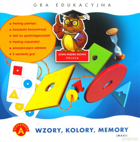 Wzory, kolory, memory - MAXI [GRA]