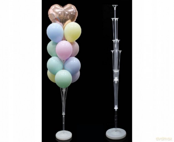 Stojak na balony Stelaż na bukiet balonowy 130 cm