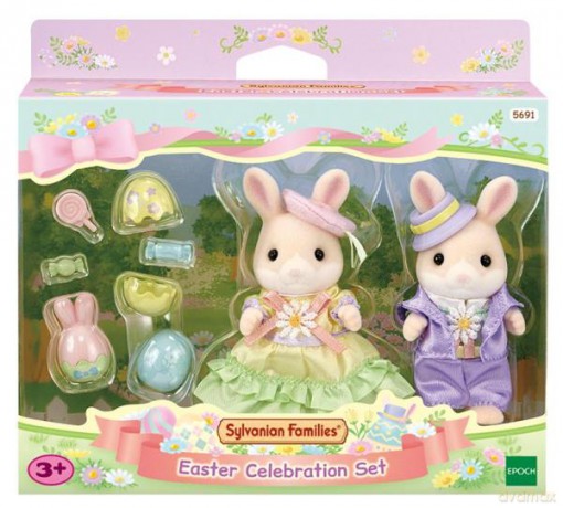Sylvanian Families Króliczki Zestaw wielkanocny 5691 [FIGURKA]
