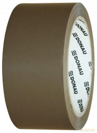 Taśma pakowa brązowa Donau, Solvet 48mmx60mm