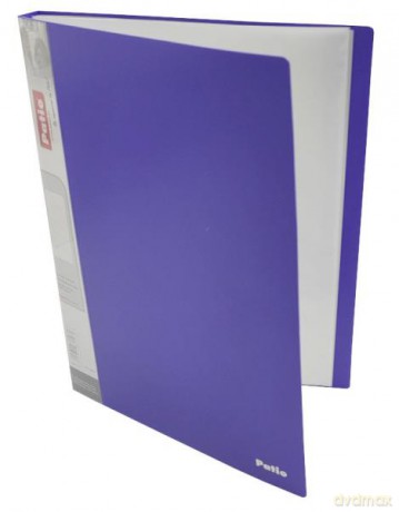 Teczka A4 40 koszulek clear book niebieska PAT6408