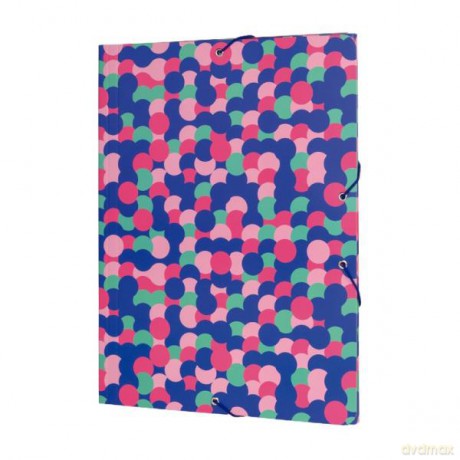 Teczka A4 cienka z gumką DOTTY 5130150DY
