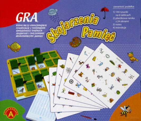 Skojarzenia - Pamięć - trening pamięci [GRA]