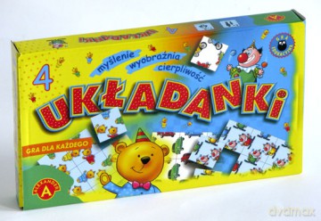 Układanki - 4 gry edukacyjne [GRA]