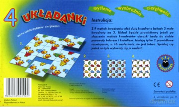 Układanki - 4 gry edukacyjne [GRA]