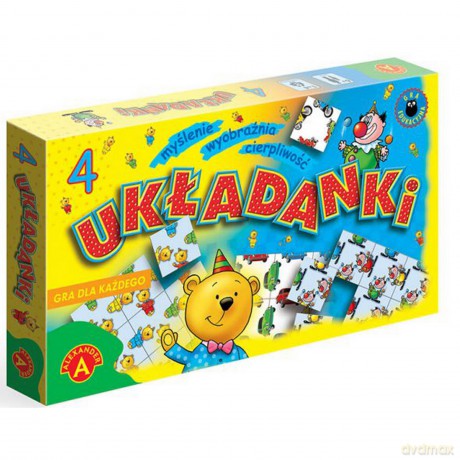 Układanki - 4 gry edukacyjne [GRA]