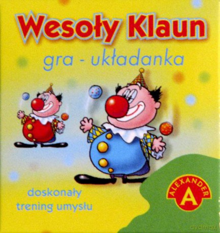 Wesoły Klaun - układanka [GRA]