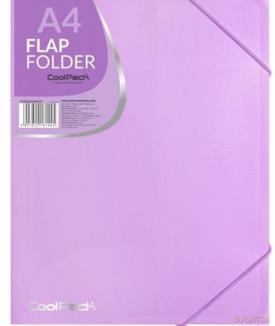 Teczka na gumkę A4 fioletowa pastel CoolPack 81445CP