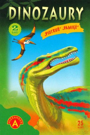 Karty Piotruś DINOZAURY Alexander [GRA]