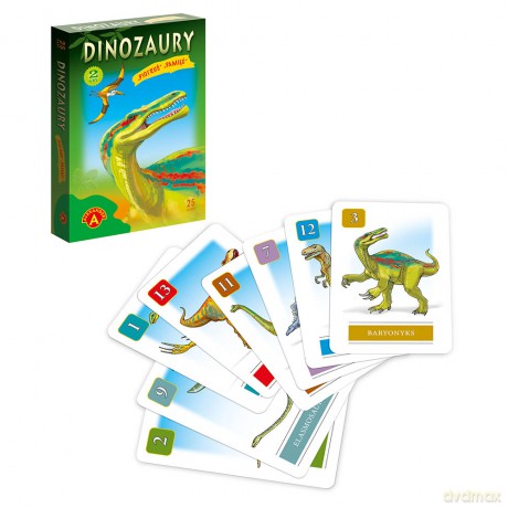 Karty Piotruś DINOZAURY Alexander [GRA]