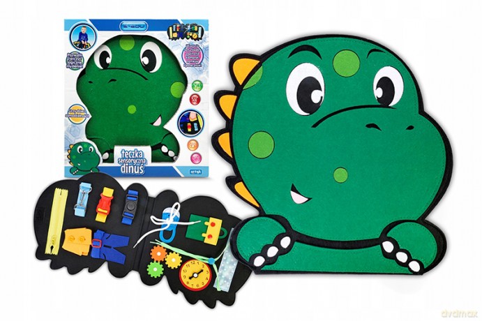 Teczka sensoryczna Dinuś E-Edu 163302