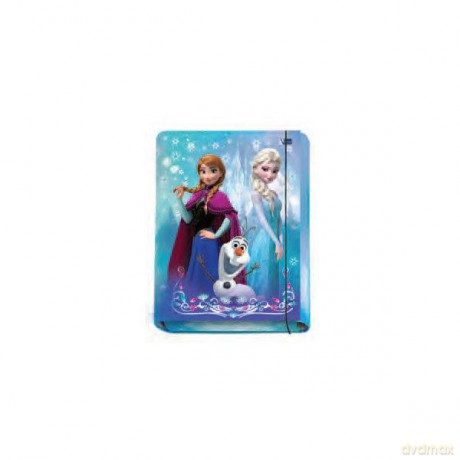 Teczka skrzydłowa z gumką A4 FROZEN