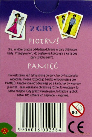Karty Piotruś KREACJE Alexander [GRA]