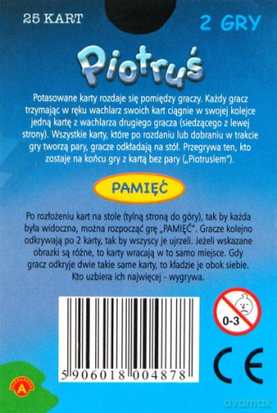 Karty Piotruś SUPERCAR Alexander [GRA]