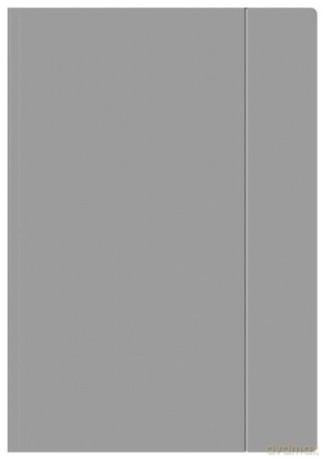 Teczka z gumką A4 40mm 450g szara