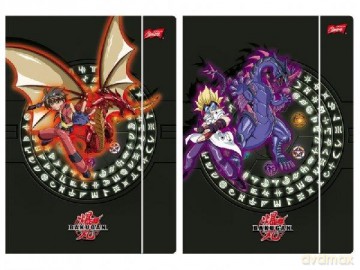 Teczka z gumką A4 Bakugan.
