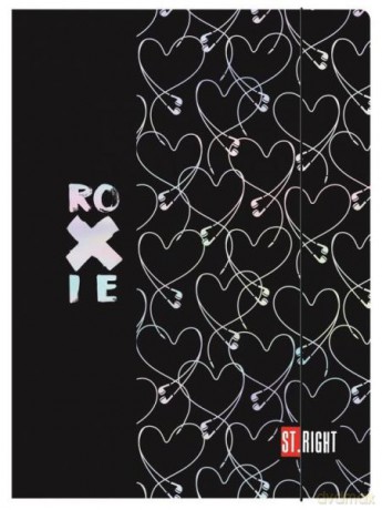 Teczka z gumką A4 EARPHONES BY ROXIE