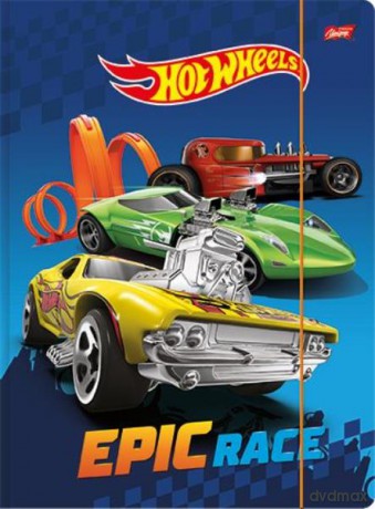 Teczka z gumką A4 Hot Wheels ST mix