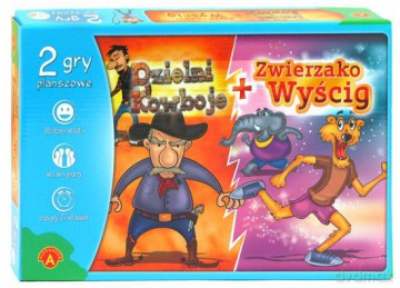 Dzielni kowboje, Zwierzako wyścig - 2 gry [GRA]