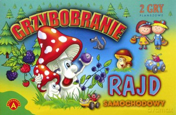 Grzybobranie, Rajd samochodowy - 2 gry [GRA]