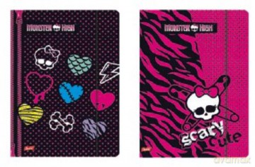 Teczka z gumką A4 Monster High