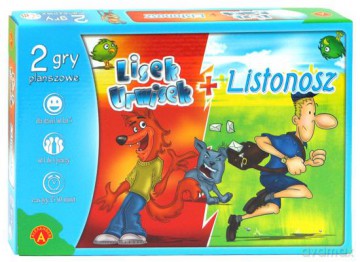 Lisek Urwisek, Listonosz - 2 gry [GRA]