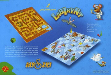 Myszki, Labirynt - 2 gry [GRA]