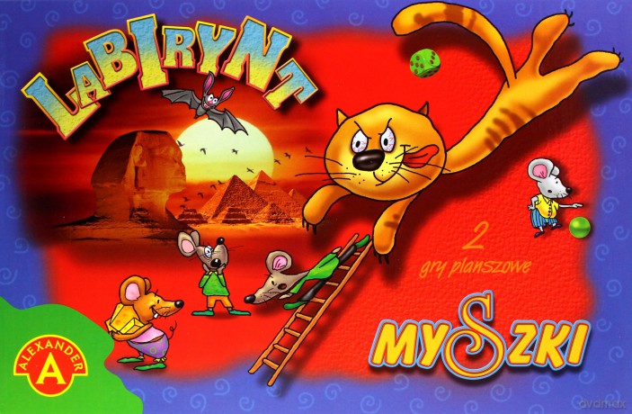 Myszki, Labirynt - 2 gry [GRA]