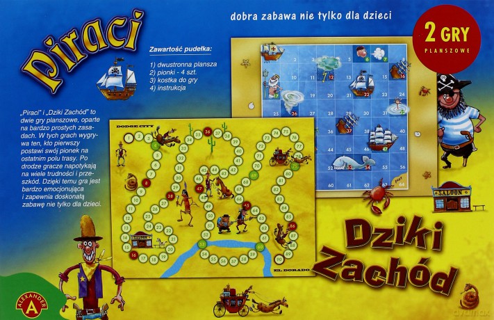 Piraci, Dziki Zachód - 2 gry [GRA]